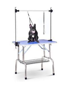 Meja Grooming Hewan BET-2 – Stainless Steel Adjustable