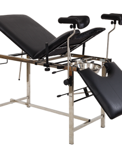 Obstetric Exam Table A44-2 - Stainless Steel Delivery Bed