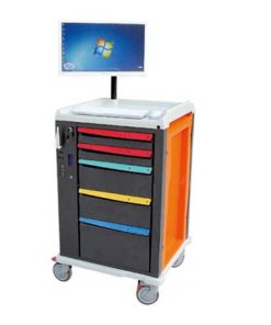 Nursing Cart MWT-7 - Gerobak Medis Rumah Sakit Berkualitas