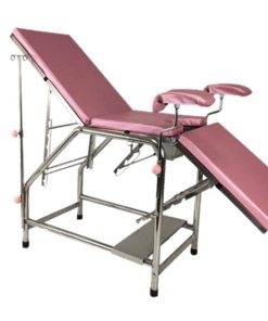 Obstetric Exam Table A44-1 – Stainless Steel Delivery Bed