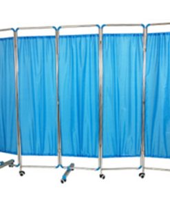 5 Sections Stainless Steel Patient Screen D15
