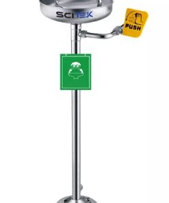 Floor-mounted Emergency Eye Wash_Fine-Polished Surface