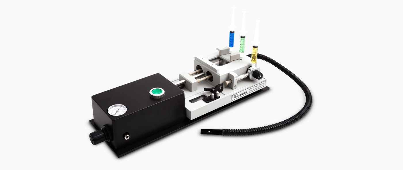 Rapid Mixing Stopped Flow-Unit: