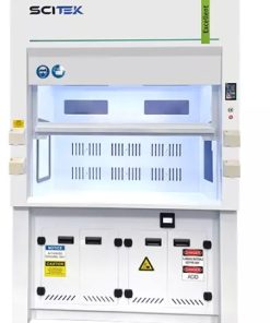PP Spray Fume Hood with Scrubber Laboratorium | Tahan Korosi