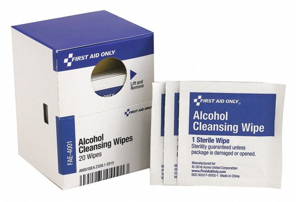 Alcohol wipes