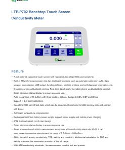 LTE-P702 Benchtop Touchscreen Conductivity Meter Presisi 3 |