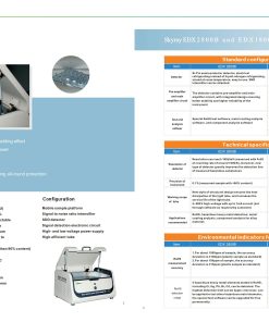 EDX1800E EDX Spectrometer RoHS and Free Halogen Rapid Test 4 |