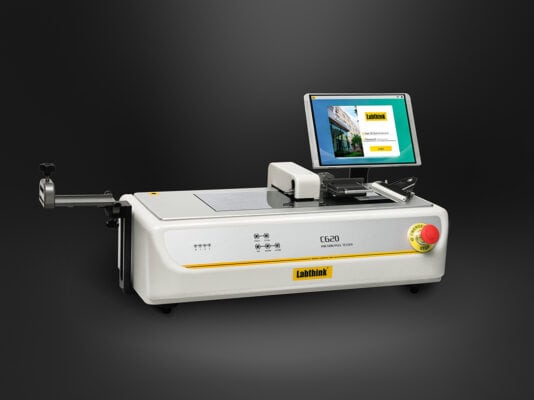 cara menggunakan Friction / Peel Tester
