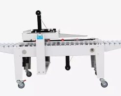 SEALER KARTON PITA PEREKAT SEMI OTOMATIS DENGAN MOTOR GANDA FXJ-2550X