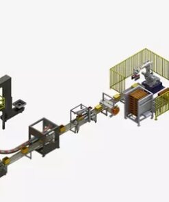 Jalur Kemasan Kotak Karton Otomatis untuk Kantong XZBD