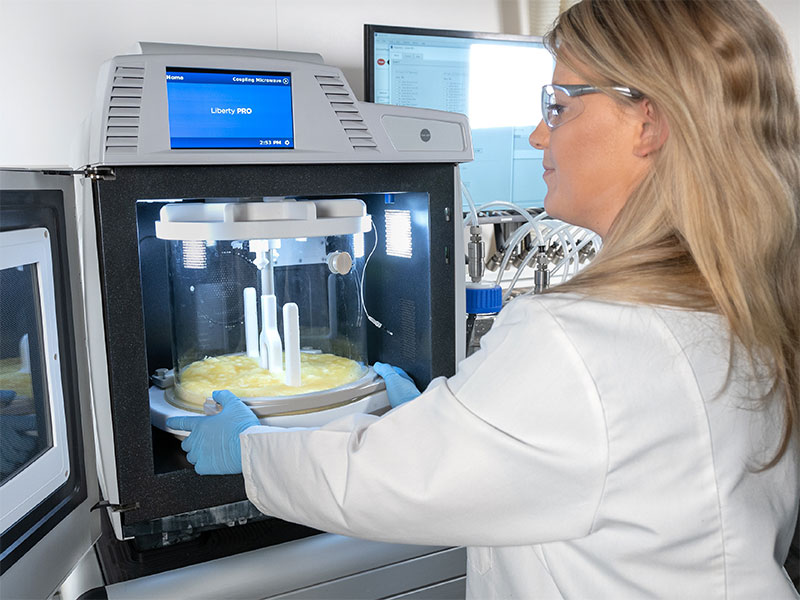 kalibrasi Microwave Peptide Synthesizer