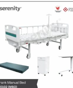 SERENITY Bed Manual 3 Crank SRB0102 ( MBO )