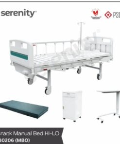 SERENITY Bed Manual 2 Crank HI-LO SRB0206 ( MBO )