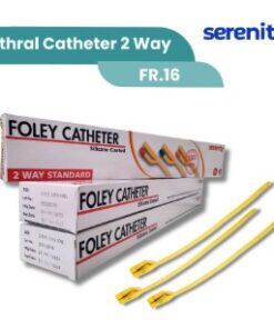 SERENITY Urethral Catheter 2 Way Fr. 16