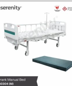 SERENITY Bed Manual 1 Crank SRB0304 | Tempat Tidur Hospital