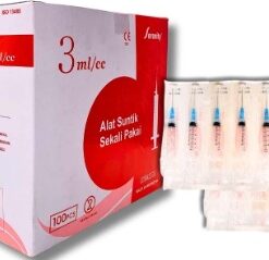 SERENITY Alat Suntik Sekali Pakai 3ml ( Isi 100 Pcs )