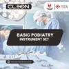 CLEON BASIC PODIATRY INSTRUMENT SET