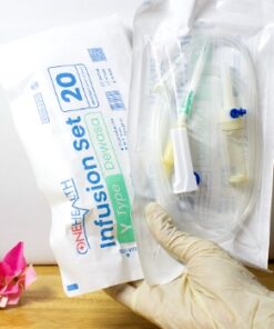 OneHealth INFUSION SET TYPE Y ( DEWASA ) 20drop/1ml (1drop=0.05ML) 4 |