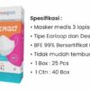 OneHealth MASKER MEDIS ERGO + 3-PLY 4D SURGICAL FACE MASK 1 |