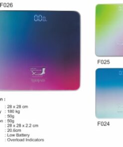 OneHealth TIMBANGAN RAINBOW DIGITAL SCALE EB 3429