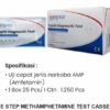 OneHealth ONE STEP METHAMPHETAMINE TEST CASSETTE - Tes Narkoba AMP Cepat 1 |