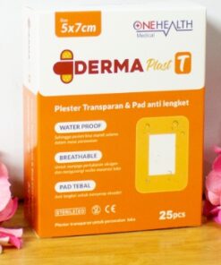 Plaster Transparan Anti Lengket 5x7cm - OneHealth DERMA PLAST T 4 |