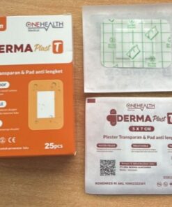 Plaster Transparan Anti Lengket 5x7cm - OneHealth DERMA PLAST T 5 |