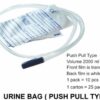 OneHealth Urine Bag Push Pull Type 2000ml - Alat Kesehatan 2 |