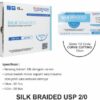 OneHealth SILK BRAIDE – USP 2/0 (Curve Cutting 75 cm) 1 |