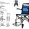 OneHealth KURSI RODA / TRAVEL WHEELCHAIR OH-900 1 |