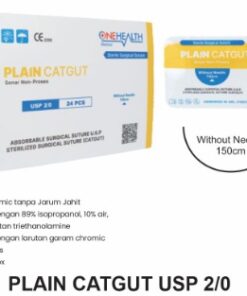 OneHealth PLAIN CAT GUT – USP 2/0 (WITHOUT NEEDLE 150 cm)