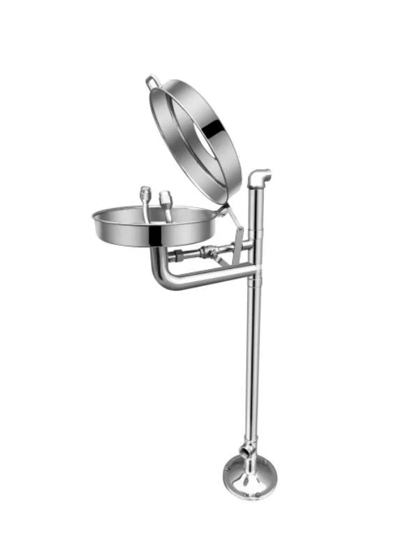 aplikasi High-end large basin vertical eye wash station
