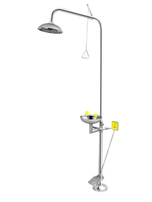 kalibrasi Eyewash with foot pedal