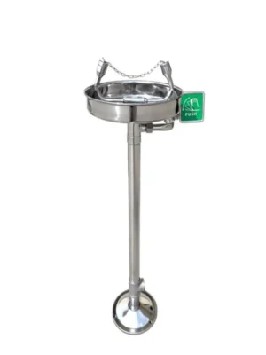 Flow Adjustable Vertical Eye Wash Station