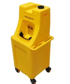 RYBX-75L 75L yellow Portable eye wash Wastewater collection bucket