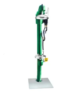 Electric heat tracing compd ind shower eye wash