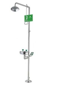 Eye Wash Shower Combination Station EEWS-311 – Standar ANSI