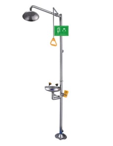Eye Wash Shower Combination Station EEWS-300 – ANSI