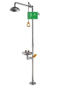 Wall Mounted Shower and Eye Wash_EEW-317