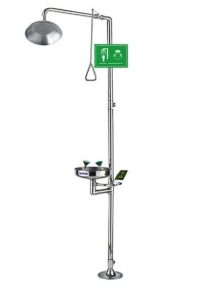 EEWS-305 Eye Wash Safety Shower Combination Station ANSI
