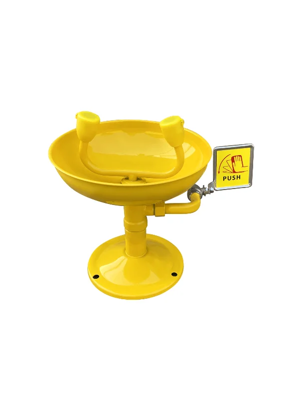 Cara Menggunakan Desktop Eye Washer: Panduan Lengkap 2024 1 cara menggunakan Yellow ABS desktop eye washer