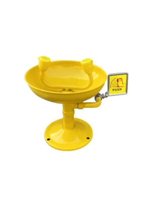 kalibrasi Yellow ABS desktop eye washer
