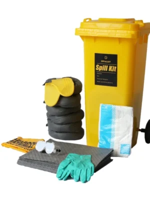 cara menggunakan 120L Spill Kit Grey