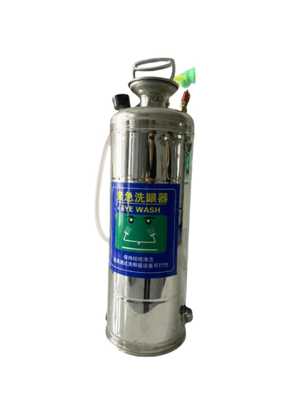 perawatan Portable Stainless Steel Safety Eye Wash Tank