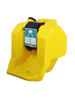 perawatan Yellow Portable Eye Wash Wastewater Collection Bucket