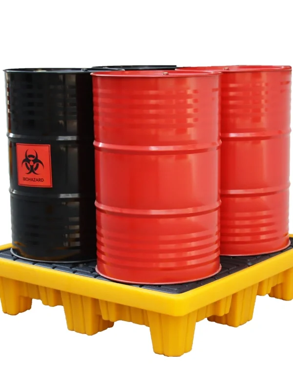 kegunaan 4 Drum Spill Pallet