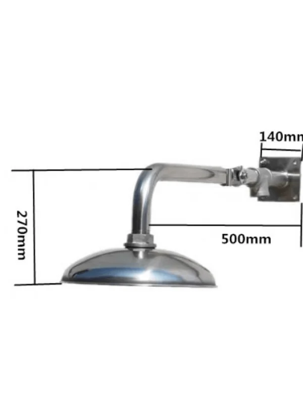fitur Laboratory Wall Mounted Shower