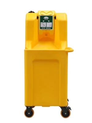 aplikasi Yellow Portable Eye Wash Wastewater Collection Bucket