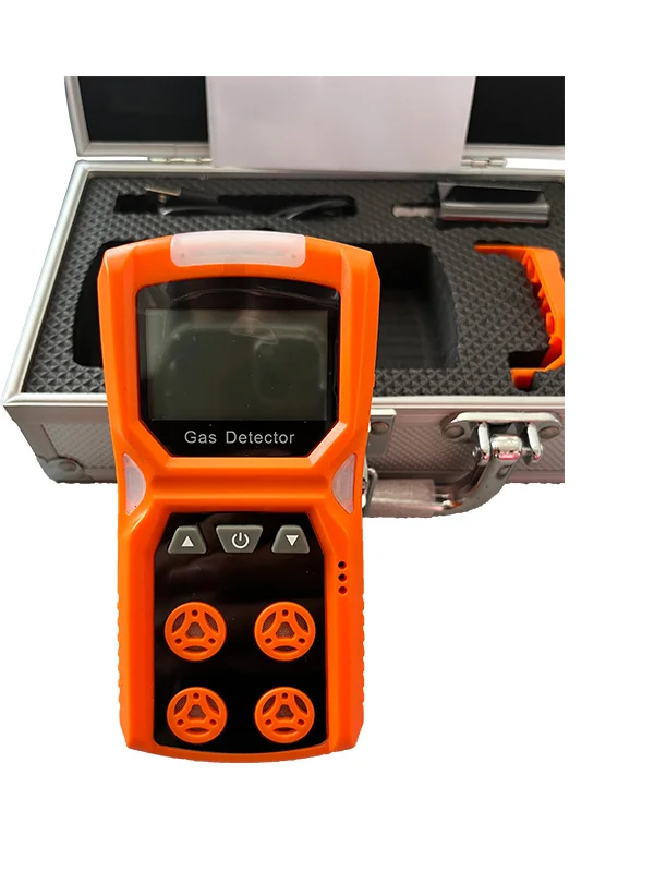 cara menggunakan Four-in-one gas detector