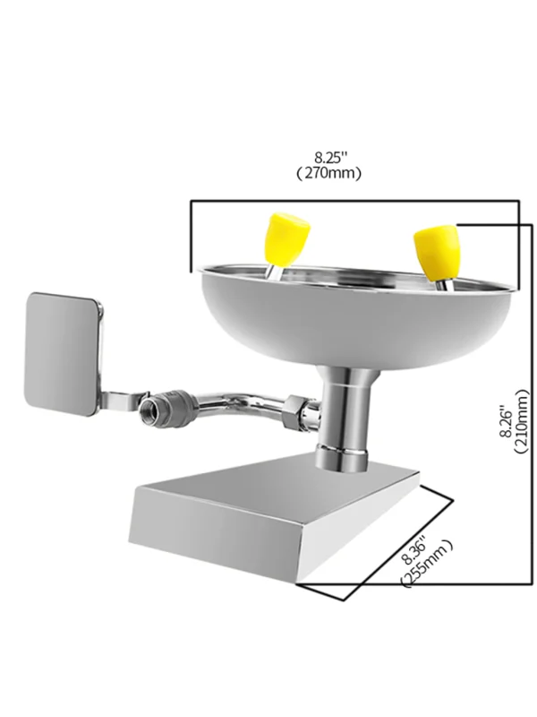 aplikasi Wall Mounted Eye Wash